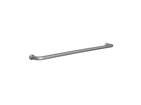 18 inch Recessed Finger Pull Towel Bar, Chrome