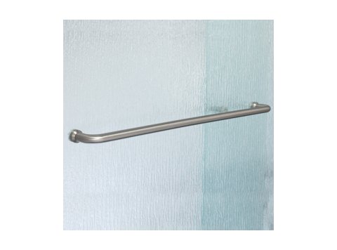 24 inch Recessed Finger Pull Towel Bar, Chrome