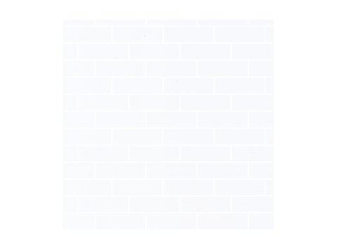 Deco Trim Subway Matte White