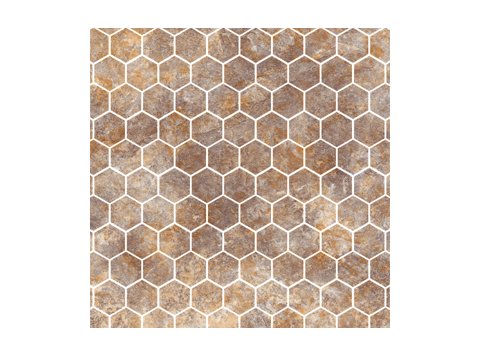 Deco Trim Hexagon Canyon Rock