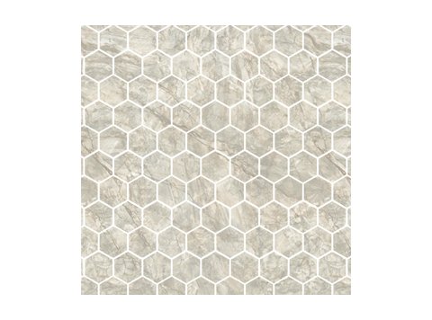 Deco Trim Hexagon W/ 1 Special Bend Napoli Marble