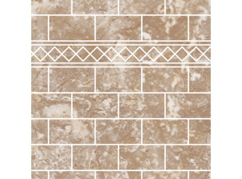 Imp/Flagstone 65X98.5 W/ 3 Special Bends Sandalwood