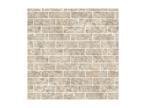 Deco Trim Subway Bianco Travertine