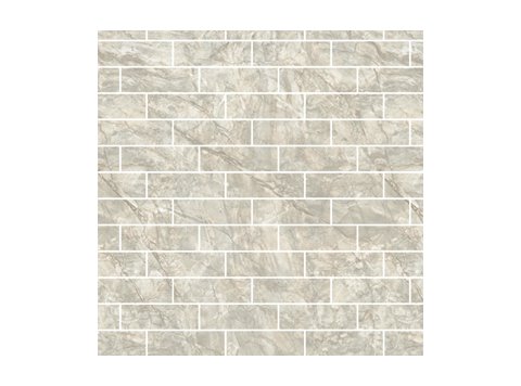Deco Trim Subway W/ 4 Special Bends Napoli Marble