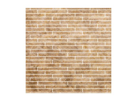 Deco Trim Stacked W/ 1 Special Bend River Rock