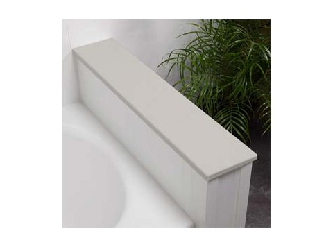 Knee Wall Cap, Acrylic (3/4 X 6 X 40), Gray