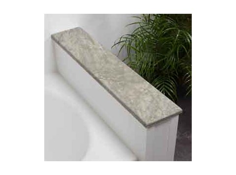 Knee Wall Cap, Acrylic (3/4 X 6 X 40), Napoli Marble