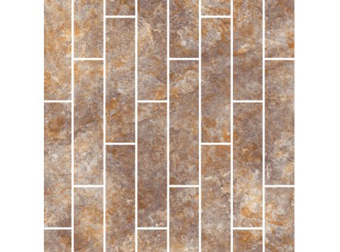 Rvl/6X24 Milano 40X103 W/ 4 Special Bends River Rock