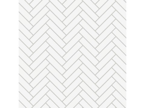 Imp/Herringbone 40X103 W/ 3 Special Bends Matte White Grayline
