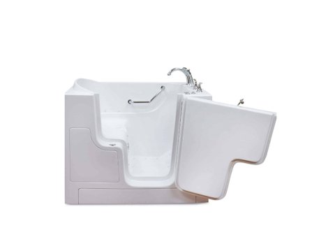 Zurich Gel Coat Outward Swing Door Hydro Tub (Hydro Spa System Only), 30x52, Right-Hand, White