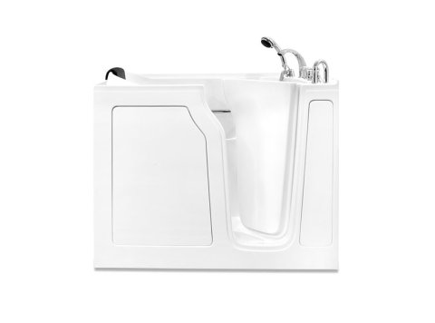 Grove Gel Coat Inward Swing Door Hydro Tub (Hydro Spa System Only), 28x48, Right-Hand, White