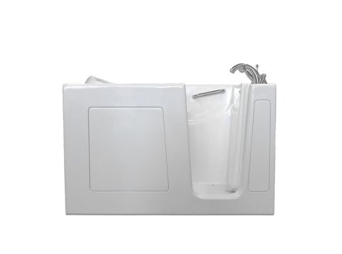 Buckingham Gel Coat Inward Swing Door Hydro Tub (Hydro Spa System Only), 30x60, Right-Hand, White