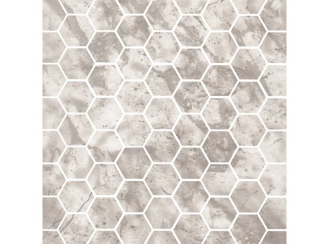 Imp/Hexagonal 60X103 W/ 1 Special Bend Arctic Ice
