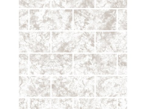 Imp/Roman Block 60X103 W/ 4 Special Bends Glacier Ice