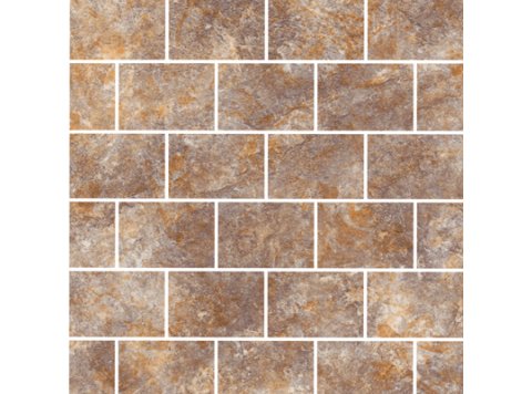 Imp/Cobblestone 65X98.5 W/ 4 Special Bends Canyon Rock