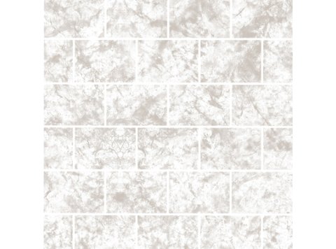 Imp/Cobblestone 65X98.5 W/ 4 Special Bends Glacier Ice