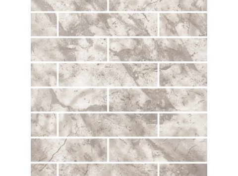 Imp/Fairfield 65X98.5 W/ 3 Special Bends Arctic Ice