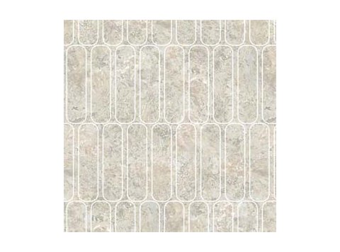 IMP/Oblong 65X98.5 W/ 2 Special Bends San Michele Travertine