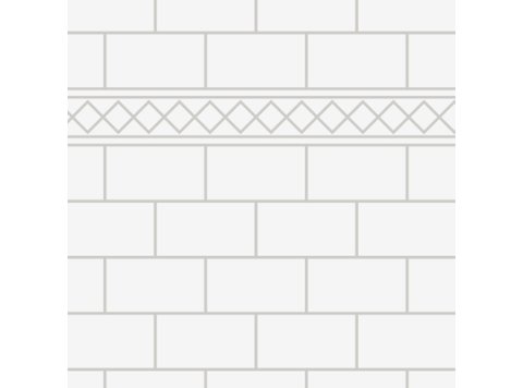 Imp/Flagstone 65X98.5 W/ 2 Special Bends Matte White Grayline