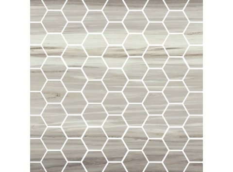 LE/Hexagonal Back Wall W/ 3 Special Bends Horizon Beige