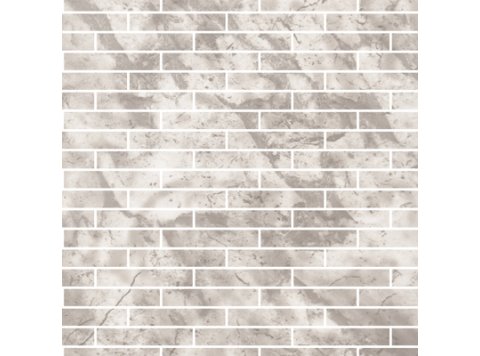 LE/3x15 Panorama Back Wall W/ 3 Special Bends Arctic Ice