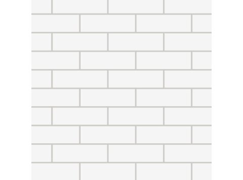 Rvl/4x12 Subway 60X103 W/ 4 Special Bends Matte White Grayline