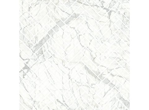 LE/Herringbone Back Wall W/ 3 Special Bends Santorini White