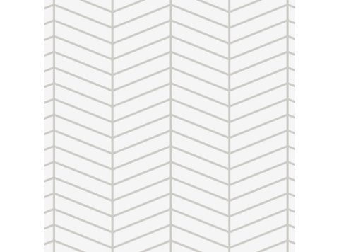 Rvl/6X24 Chevron 40X103 W/ 1 Special Bend Matte White Grayline