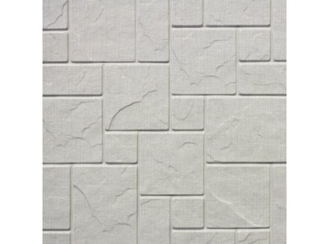 Piazza Sim-Tile Back Wall, Linen
