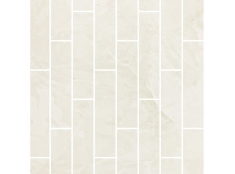 Rvl/6X24 Milano 40X103 W/ Regular Bend Silver White Marble