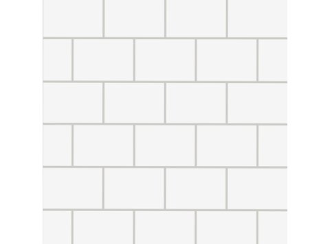 Le/Cobblestone Matte White Grayline Side Wall