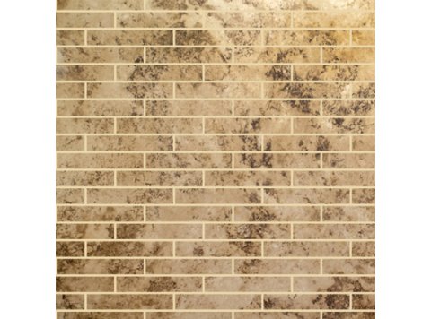 LE/3x15 Panorama Back Wall W/ 3 Special Bends Biscuit