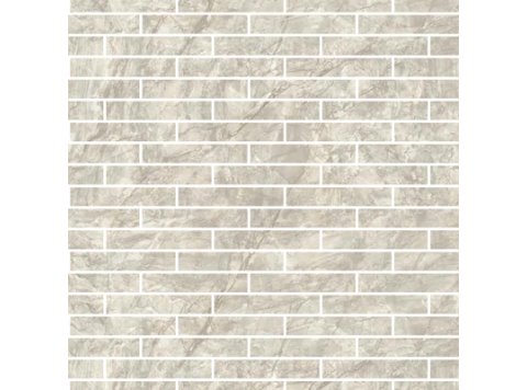 LE/3x15 Panorama Side Wall W/ 1 Special Bend Napoli Marble