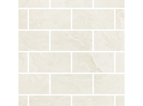 Rvl/12X24 Roman Block 60X103 W/ 1 Special Bend Silver White Marble