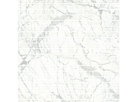 LE/3x15 Panorama Back Wall W/ 2 Special Bends Santorini White
