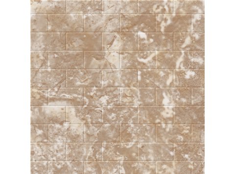 36X98 Sim-Tile 3X6 Subway, Sandalwood