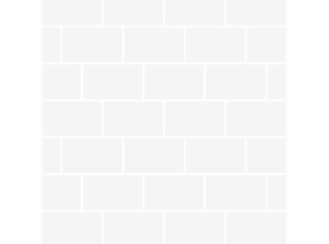 LE/9x15 Monument Back Wall W/ 4 Special Bends Matte White