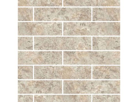 Rvl/6X24 Fairfield 40X103 W/ 2 Special Bends Bianco Travertine