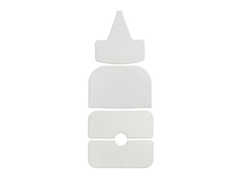 Safety Soft Walk-In Tub Seating and Flooring, White