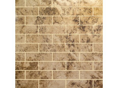 Rvl/4X12 Subway 40X103 W/ 3 Special Bends Madeira Granite
