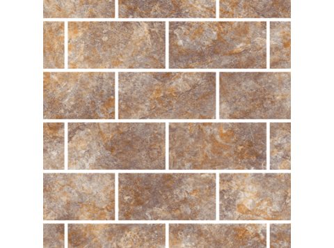 LE/12x24 Roman Block Back Wall W/ 4 Special Bends Canyon Rock