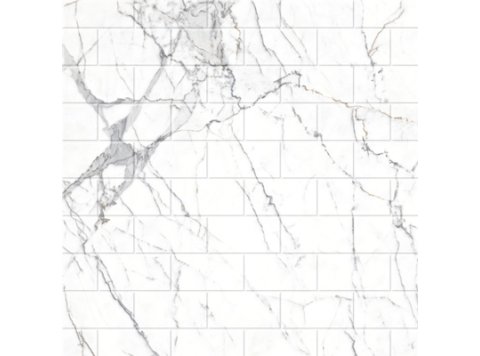 60X98 Sim-Tile Subway Calcutta Marble