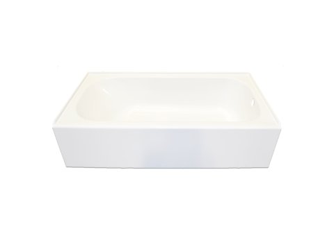 Acrylic Replacement Tub 60x30x15 RH Straight Skirt, White