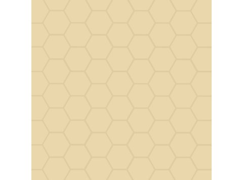 LE/Hexagonal Back Wall W/ 4 Special Bends Almond