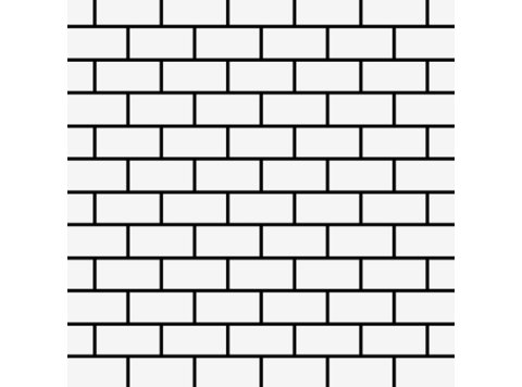 LE/3x6 Subway Back Wall W/ 4 Special Bends Othello
