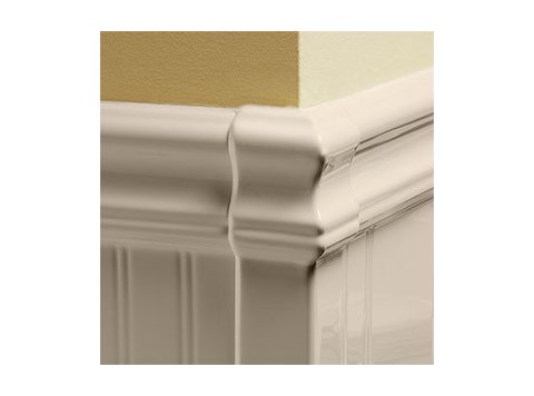 Wainscoting Outside Corner Almond