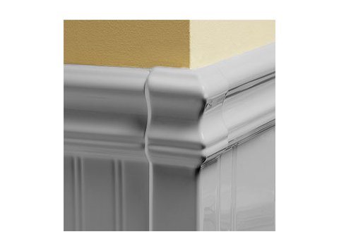 Wainscoting Outside Corner Gray