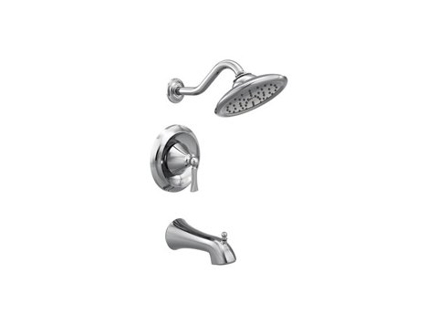 Moen M-Core 5503 Single Handle Single Function Bathtub & Shower Faucet In Chrome (Trim Only)