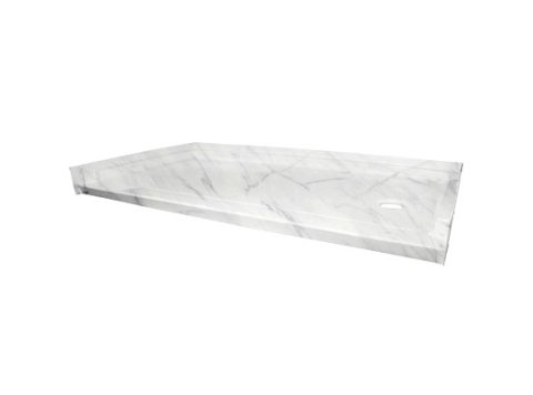 Low-Barrier 60 X 32 Shower Base, Right-Hand, Galena