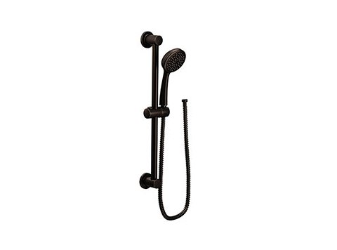 Moen 3868Ep Eco Performance One-Function Hand Shower, 1.75Gpm, Slide Bar & Elbow, Oil Rubbed Bronze
